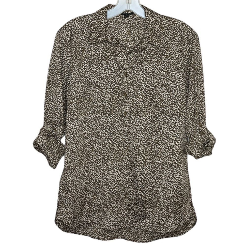 Ann Taylor Animal Print Top